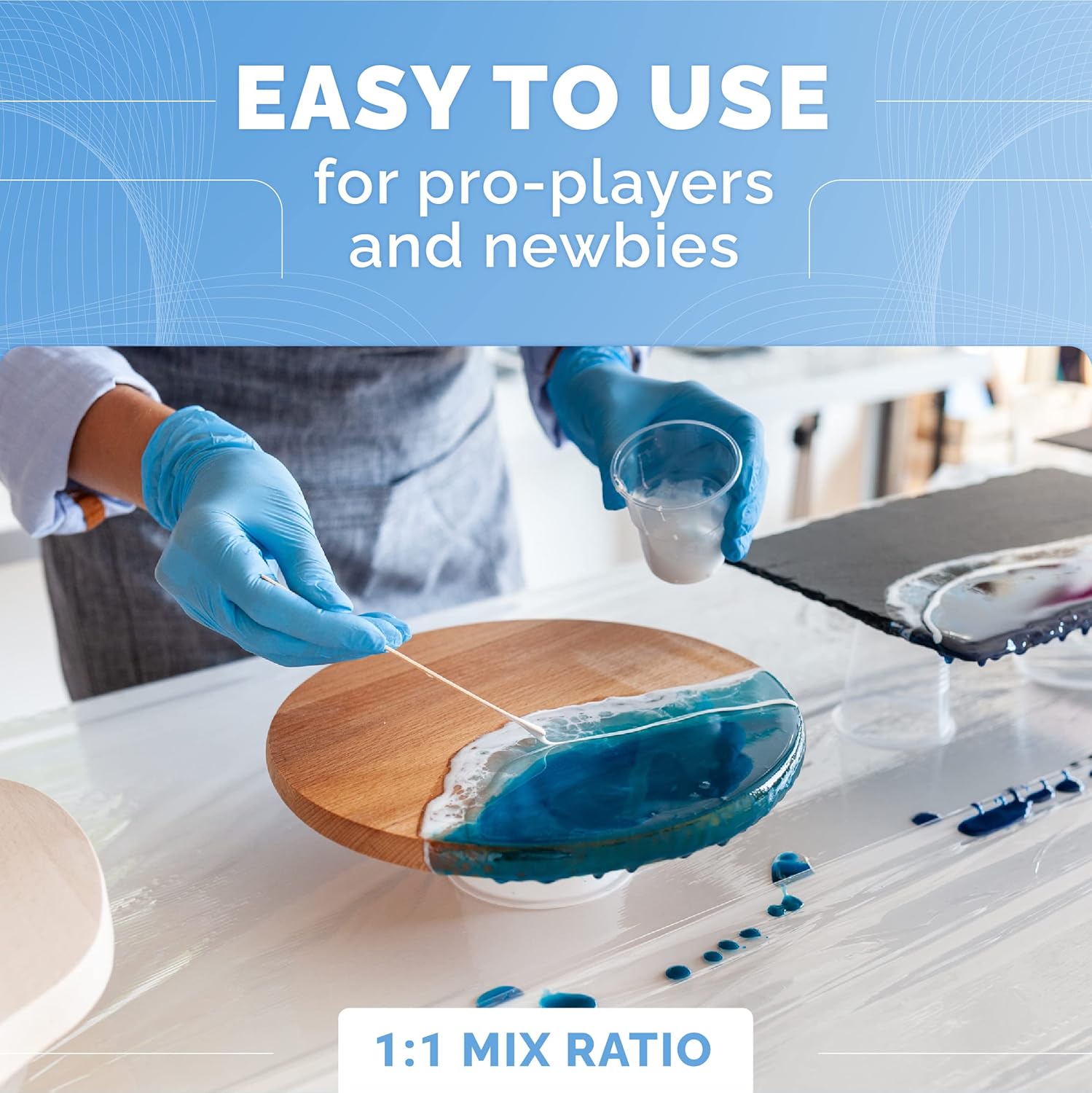32온스 투명 에폭시 레진 키트, 황변 방지, 기포 없 - Resin Jewelry Kit 리뷰 및 가격