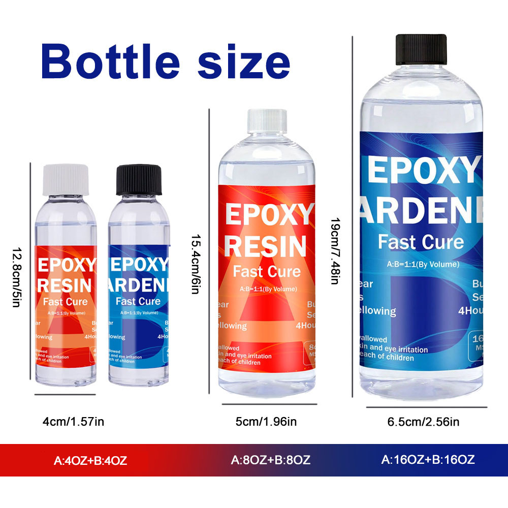 투명 에폭시 레진 키트 8oz/16oz/32oz 기포  - Resin Jewelry Kit 리뷰 및 가격