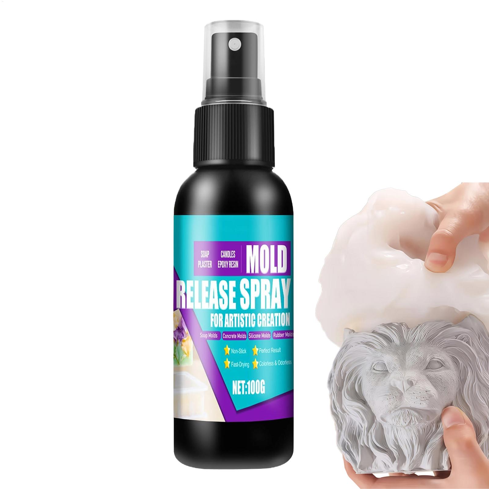 몰드 릴리스 스프레이 100g 레진 에폭시 양초 비누  - Resin Craft Supplies 리뷰 및 가격