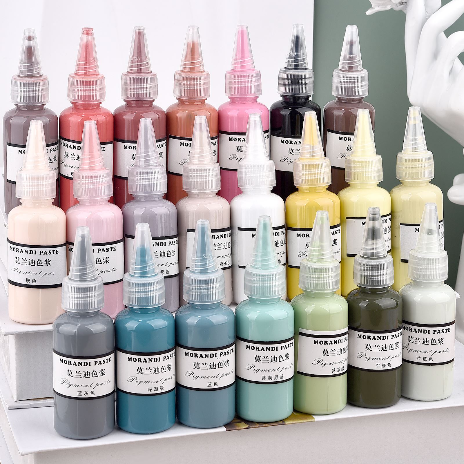 Morandi 색상 액체 수지 안료 에폭시 수지 UV  - Resin Dye Alcohol 리뷰 및 가격