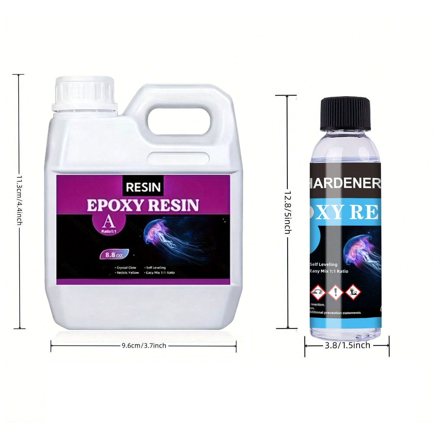 125ml/250ml 크리스탈 클리어 캐스팅 레진 키트 - Resin Jewelry Kit 리뷰 및 가격