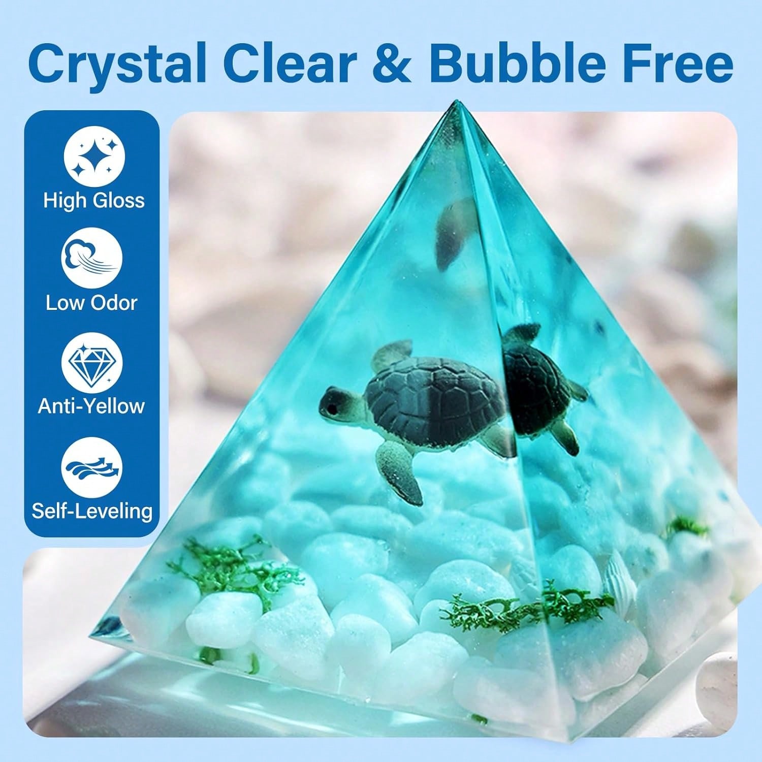 125ml/250ml 크리스탈 클리어 캐스팅 레진 키트 - Resin Jewelry Kit 리뷰 및 가격