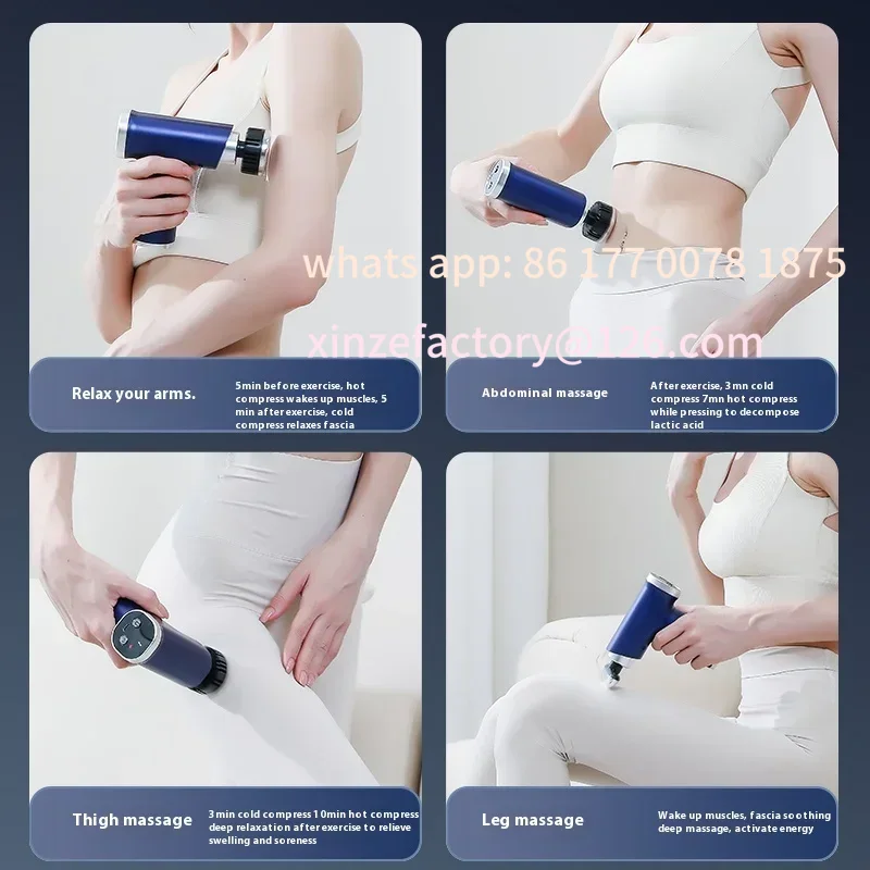 맞춤형 전기 마사지건, 온열 및 냉각 헤드 포함, 포켓 - Heat Gun Small 리뷰 및 가격