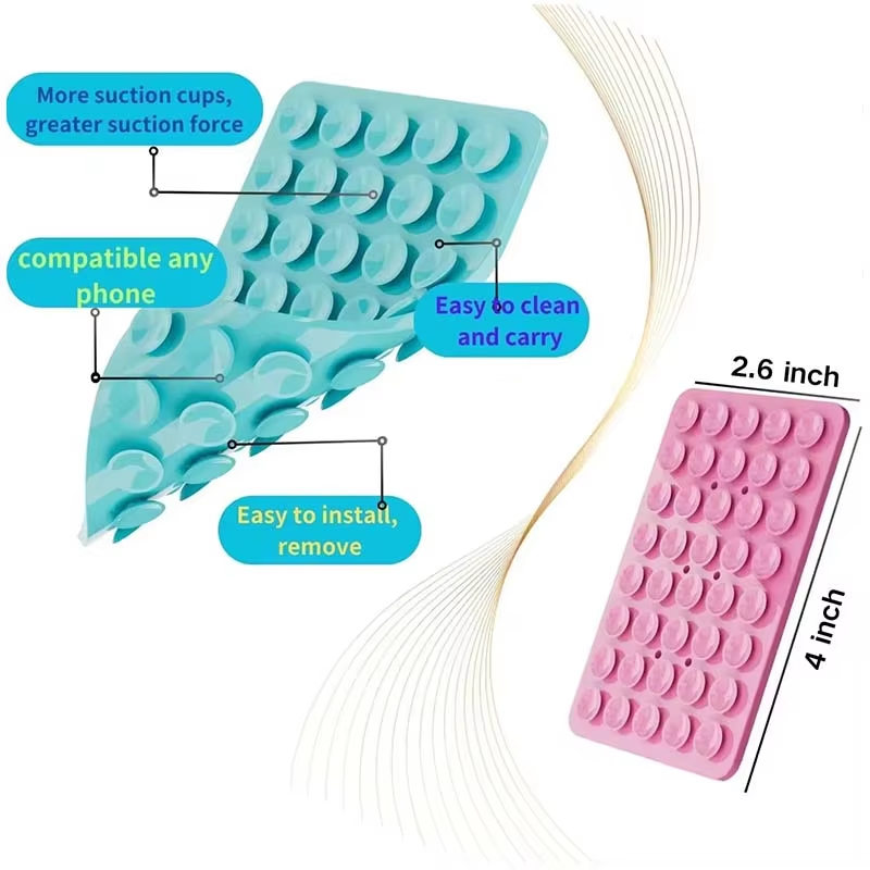 다양한 색상의 사각형 실리콘 흡착컵 폰 케이스 마운트, - Mixing Cup Silicone 리뷰 및 가격