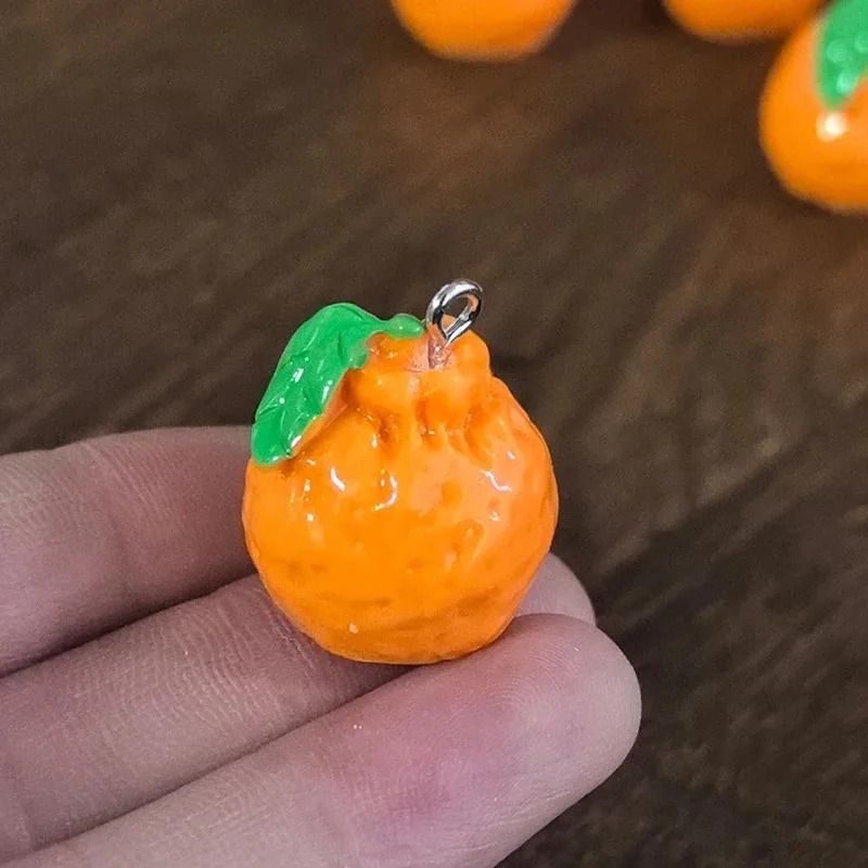 10개 3D 시뮬레이션 데코폰 만다린 오렌지 레진 참  - Resin Craft Material 리뷰 및 가격