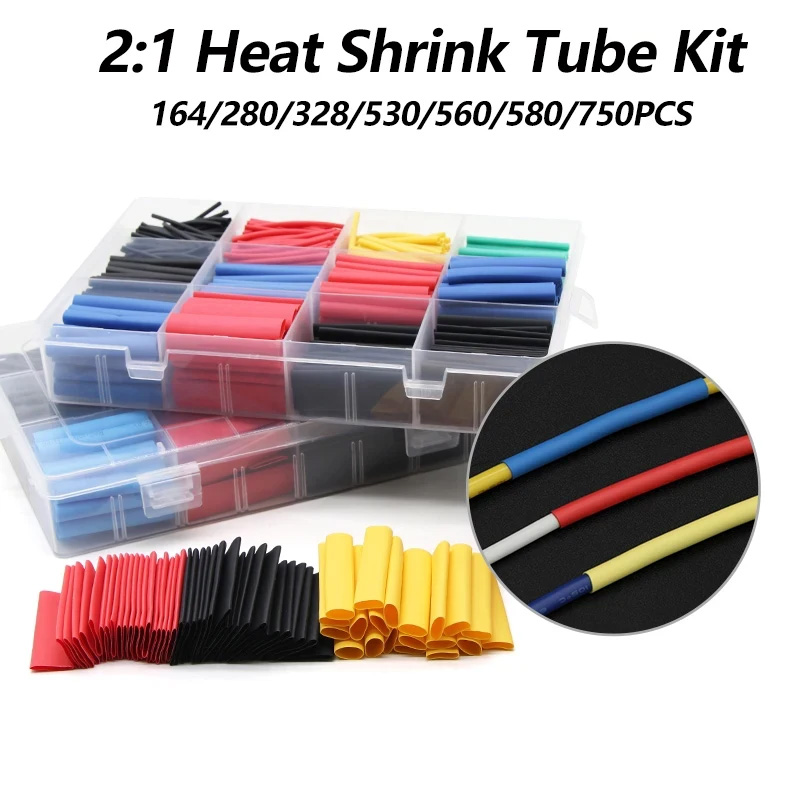 2:1 열수축 튜브 키트 내열성 수축 튜브 와이어 랩핑 - Heat Gun Small 리뷰 및 가격