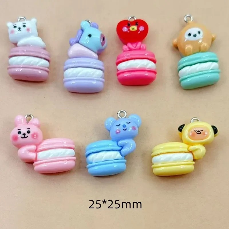 10개 혼합 만화 캐릭터 레진 참 장식품, DIY 수제 - Resin Craft Material 리뷰 및 가격