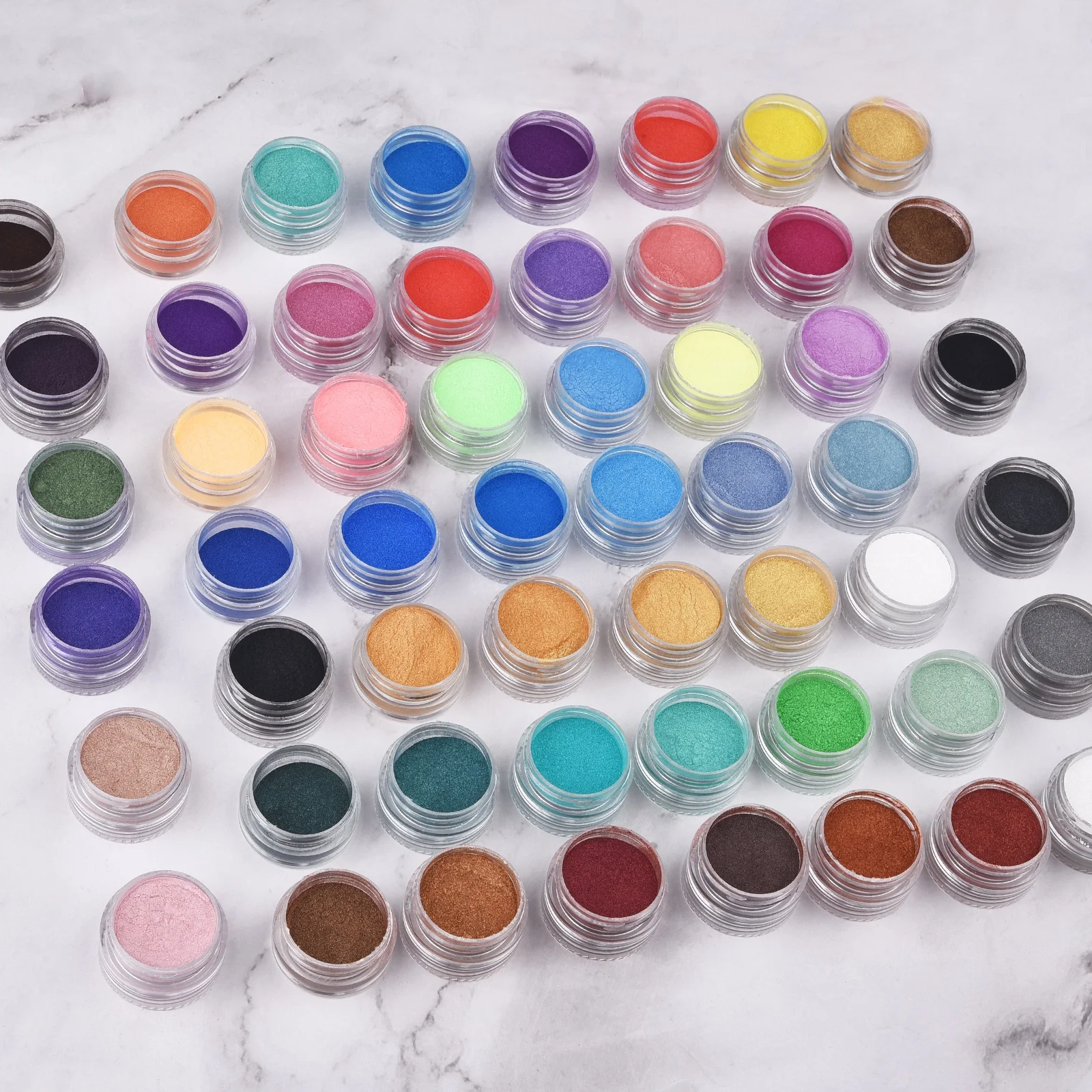 6 색/세트 진주 빛 분말 수지 안료 천연 운모 미네랄 - Resin Pigment Set 리뷰 및 가격