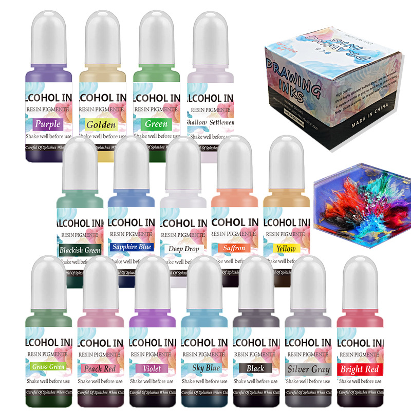 세트 잉크 알코올 수지 안료 슬리브 양초 염료 안료 액 - Resin Dye Alcohol 리뷰 및 가격